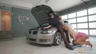 Nicolette Shea sucks cock and her husband is none the wiser