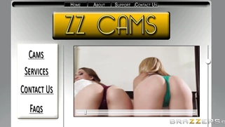 Nickey Huntsman and her slutty friend Suzy teasing guys on their webcam