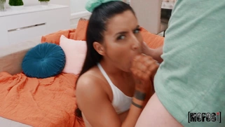 Kaitlyn Katsaros is sucking the thick dick in POV