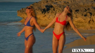 Ivy Wolfe and Zoey Taylor have steamy lesbian vacation