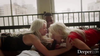 Riley Steele and Elsa Jean have intense threesome with Jax Slayher