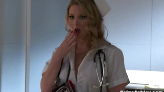 Paige Ashley naughty nurse fucking patient with girlfriend Sunny Lane