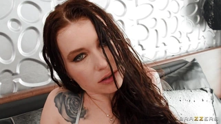 Misha Cross rides the hard rod with her asshole