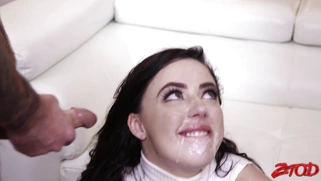 Whitney Wright gets many cumshots in her mouth
