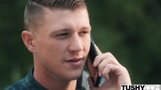 TUSHY Sexy Lacey fulfills her anal fantasy at masquerade