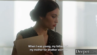 Deeper. Anal-queen Emily & Seth succumb to sexual tension