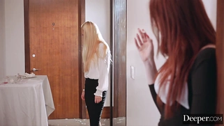 Deeper. Mistress Maitland teaches Kayden to control a sub