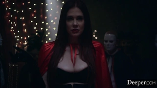 Deeper. Lulu, April, Jasmine & Isiah serve Mistress Maitland