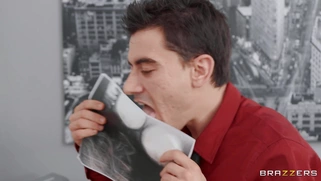 Irina Cage gets fucked by Jordi standing