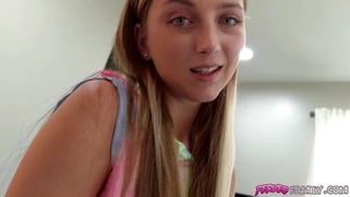 My stepsis masturbated on me having sex