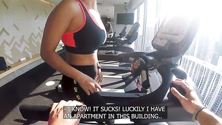 Fit Hot Blonde Met Stranger In Gym Amateur Shower