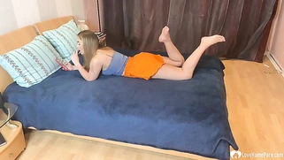 Cutie was not prepared for my big cock