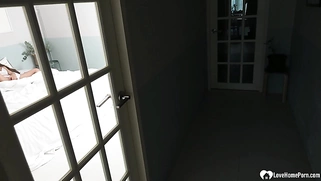 Waking up my stepsister with a hard cock