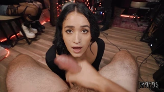 Nia Bleu is fucking hard rod in POV