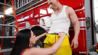 Angela White gets her face fucked by Zac Wild
