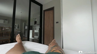 I love devouring his big hard boner