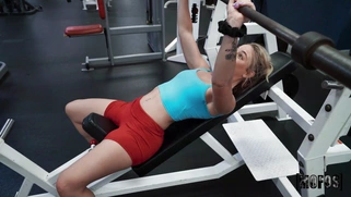 Kelsey Kane gets fucked at the gym