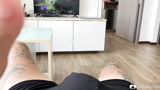 Ending the day with a nice cumshot