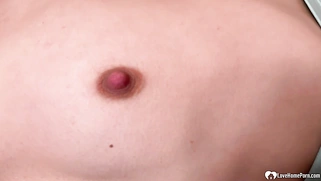 Watch my babe play with her wet cunt