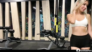 Blonde at the gym wanted to suck dick