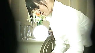 Sexy Babe Japanese Hot Massage To Businessman