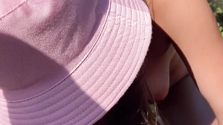 Russian Beauty Sexy Tits Tanlines Real Sex Picnic