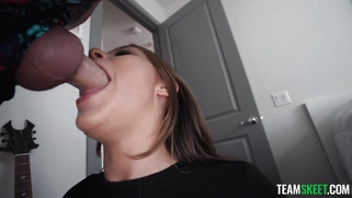 Nicole Aria is sucking Ike Diezel's cock