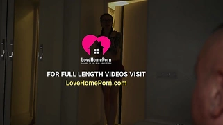 Nerdy chick moans as I penetrate her hard