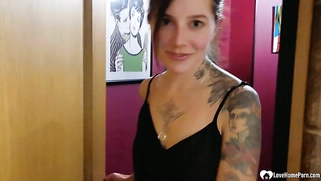 Teen in boots gets pounded without mercy