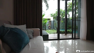 I helped stretch her pussy with my dick