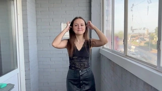 Teacher came to fuck after her classes