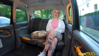 Blonde Greta Foss got in the Fake Taxi