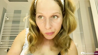 Mom next door showing off her tits