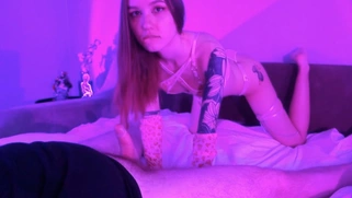 Horny babe wanted to record a porno
