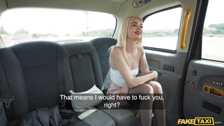 Luna Wolf got picked up in the Fake Taxi