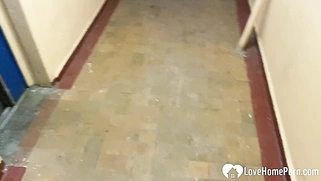 Redhead cosplayer gives only the best head