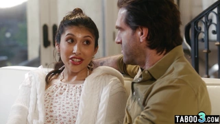 Latina teen taboo fucked by stepdaddy