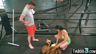 Busty gipsy ready for a special cooldown