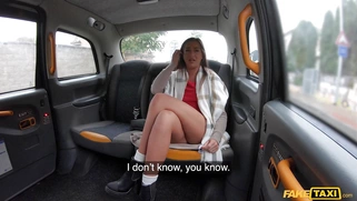 Lara Lee got in the Fake Taxi