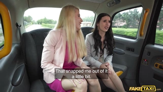 Nelly Kent and Vanessa Hillz got in the Fake Taxi