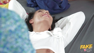 Mini Mitzix gets fucked by George Uhl in missionary