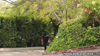 Nympho babe Eden Sin gets BBCs in her pussy and asshole