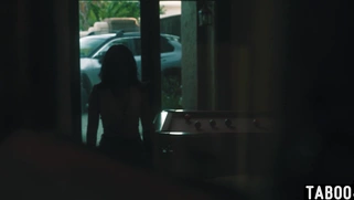 Old prof surprising a petite asian teen