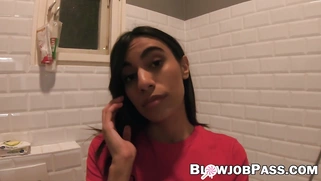 Soyivania always gives fellatio before she fucks hard POV