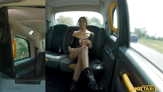 Violeta Grey got in the Fake Taxi