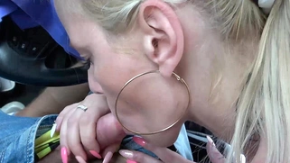 Skinny inked hooker rides big dick cowgirl style for cumshot