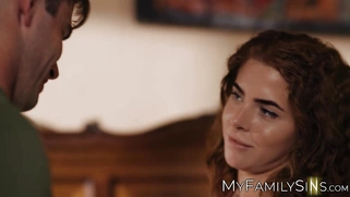 Gorgeous hot babe Lumi Ray takes a hard cock deep inside her clean shaved pussy