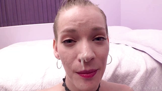 Erin Everheart gets jizz in her mouth and on face