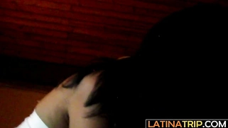 Latina teen Tatiana fucking a big dick