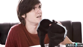 Stepmom gives a naughty task to stepson